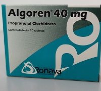 ALGOREN 40 MG X 20 TAB RONAVA