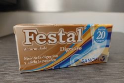 FESTAL X 10 GRAGEAS CALOX