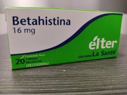 BETAHISTINA 16MG X 20 TAB LASANTE