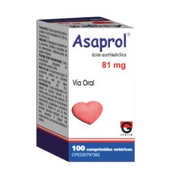 ASAPROL 81MG X 100 COMP LETI