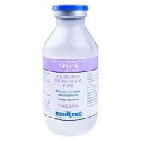 Cloruro de Potasio 7.5% x 100 Ml Behrens