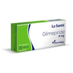 GLIMEPIRIDE 4MGX16TAN LASANTE