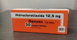 HIDROCLOROTIAZIDA 12.5MG X30 COMP GENVEN
