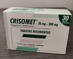 CRISOMET 50MG/850MG X30TAB