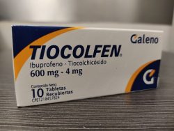 TIOCOLFEN 600MG/4MG X 10 TAB PHARMETIQUE